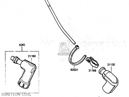 IGNITION COIL - KX80-E3 1985 UNITED KINGDOM AL