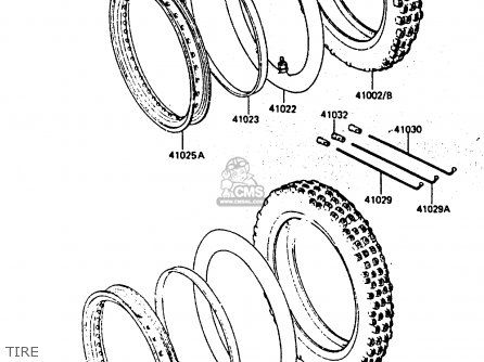 TIRE - KX80-E3 1985 UNITED KINGDOM AL