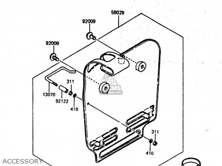 ACCESSORY - KX80-E3 1985 UNITED KINGDOM AL