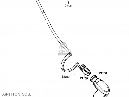 IGNITION COIL - KX80-F2 1984