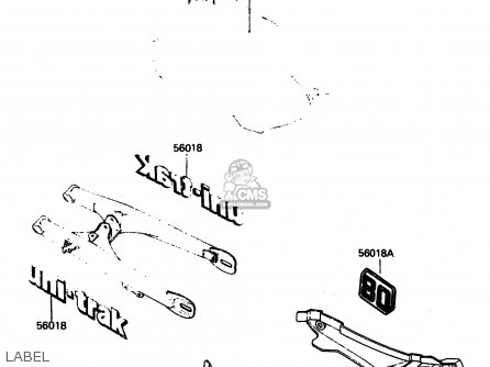 LABEL - KX80-F2 1984