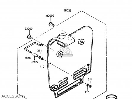 ACCESSORY - KX80-F2 1984