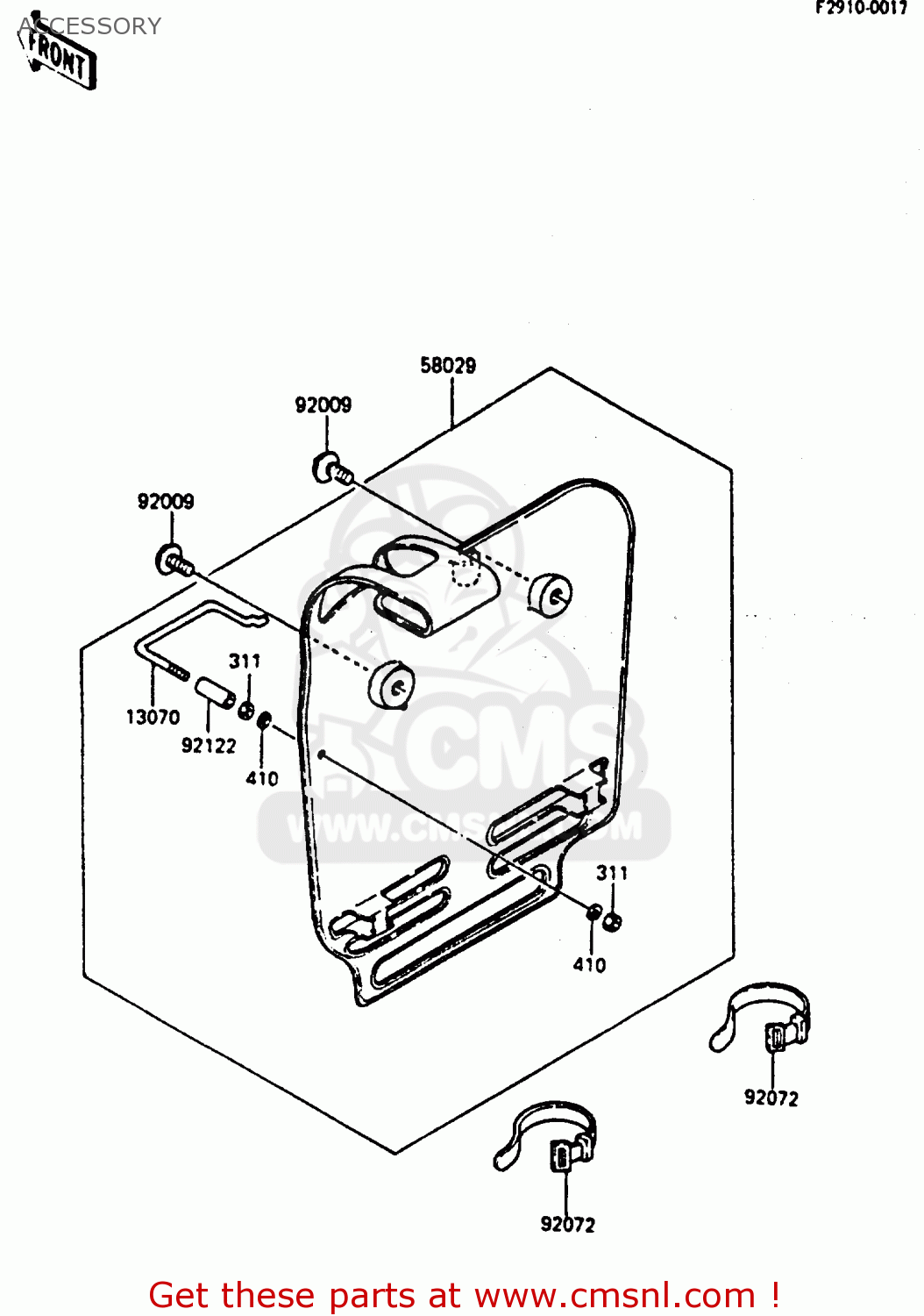 ACCESSORY KX80-F3 1985
