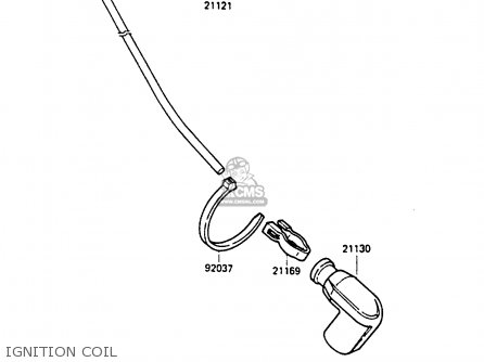 IGNITION COIL - KX80-F3 1985