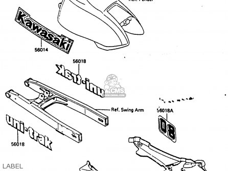 LABEL - KX80-F3 1985