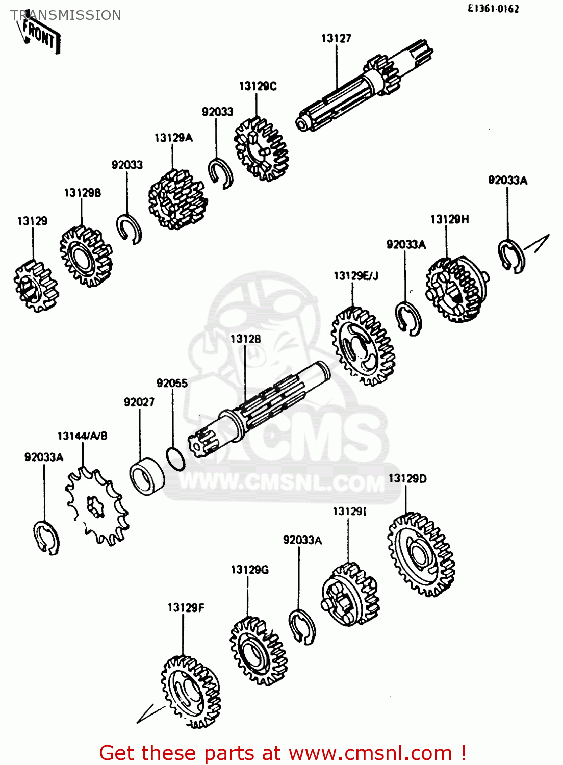 TRANSMISSION KX80-G1 1986 AL UR