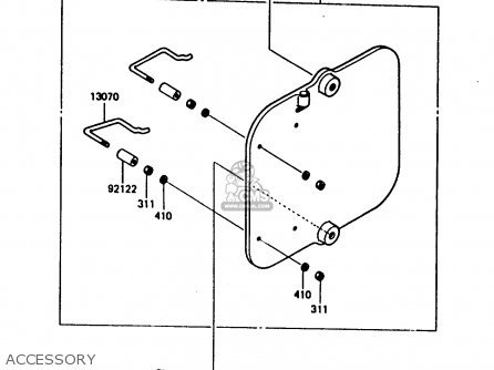 ACCESSORY - KX80-G1 1986 AL UR