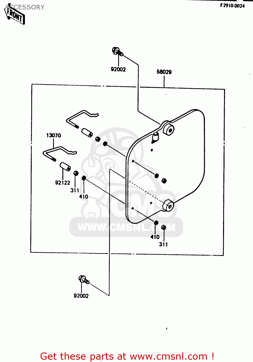 ACCESSORY KX80-G2 1987 AL UR