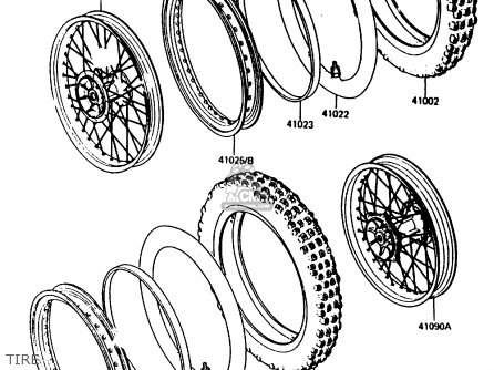 TIRE - KX80-G2 1987 AL UR