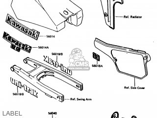 LABEL - KX80-G2 1987 AL UR