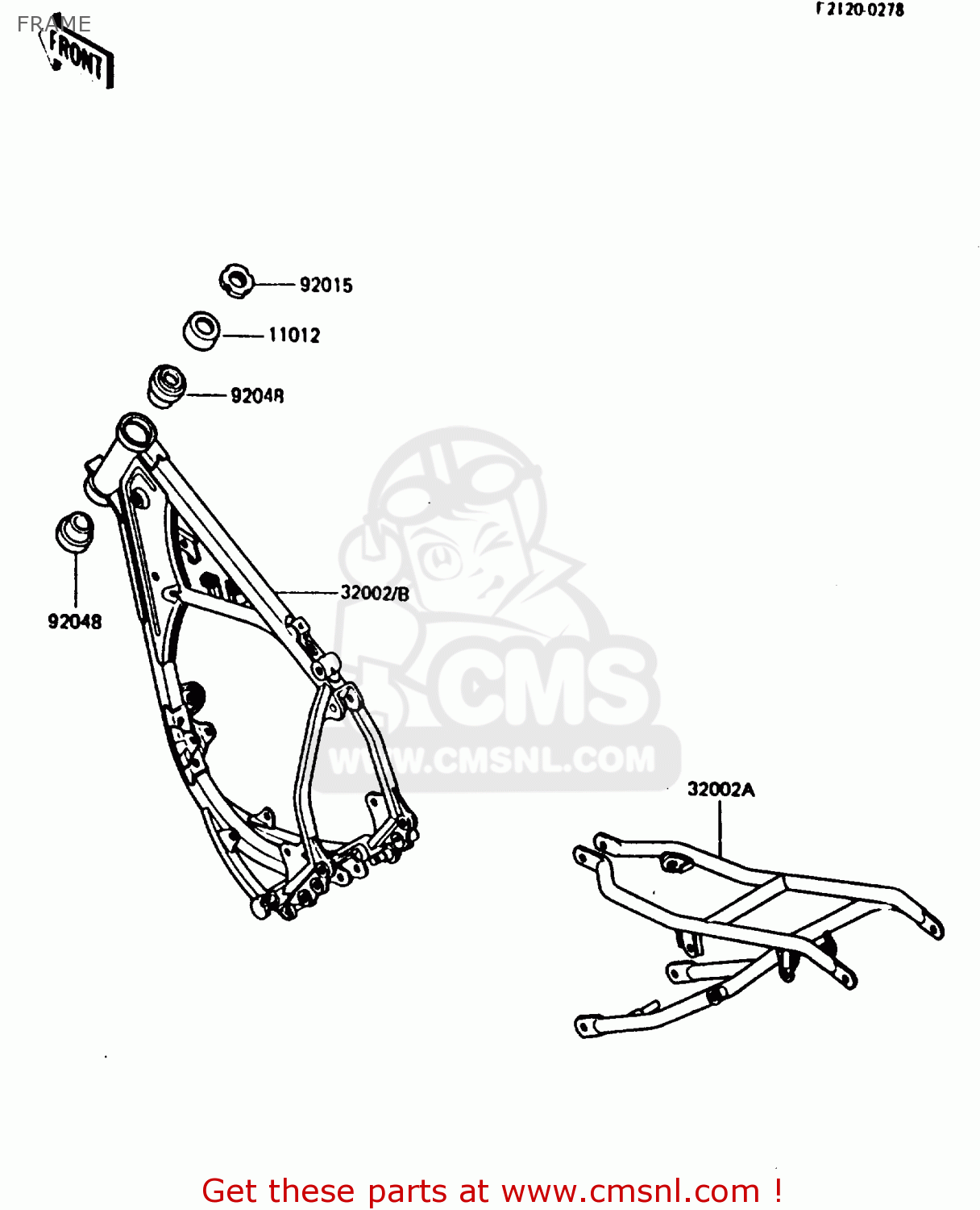 FRAME KX80-H1 1986 WEST GERMANY