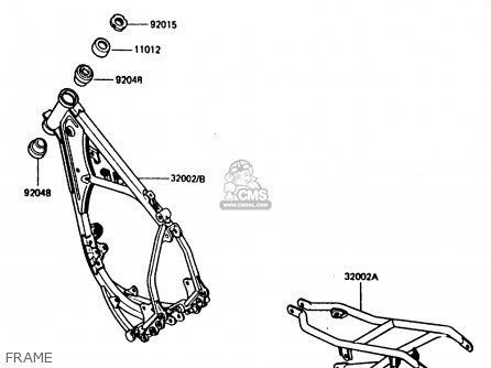 FRAME - KX80-H1 1986 WEST GERMANY