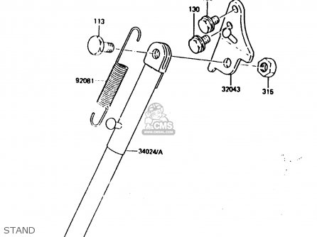 STAND - KX80-H1 1986 WEST GERMANY