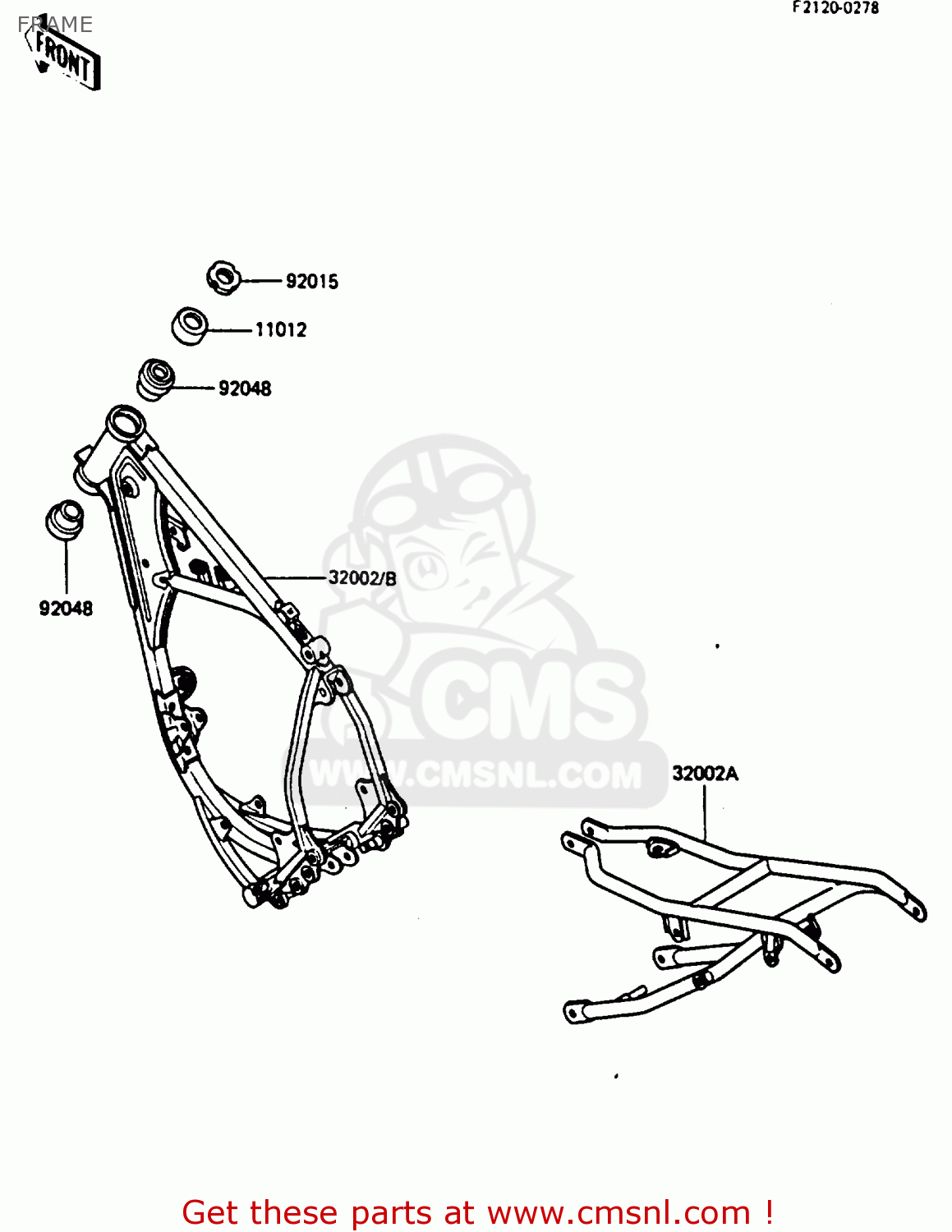 FRAME KX80-J2 1987 UNITED KINGDOM