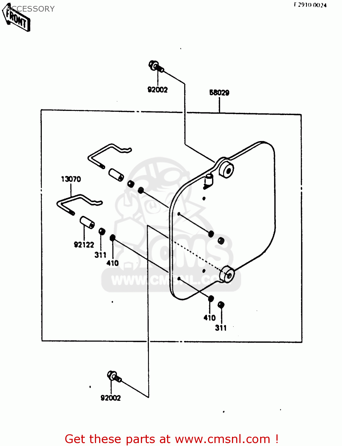 ACCESSORY KX80-J2 1987 UNITED KINGDOM