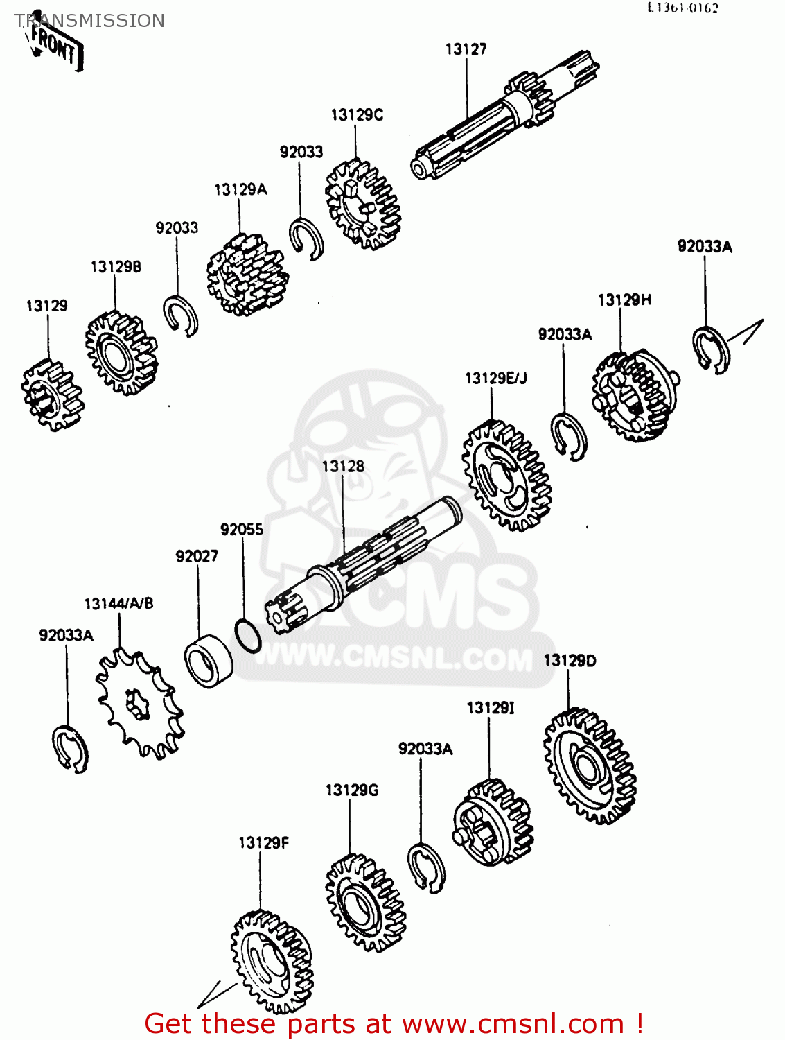 TRANSMISSION KX80-K1 1986