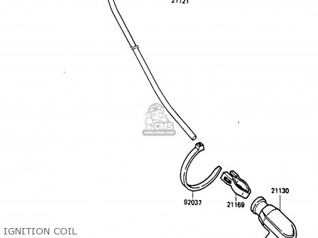 IGNITION COIL - KX80-K1 1986