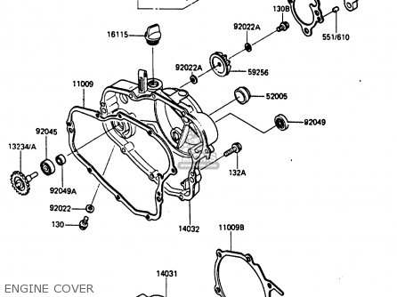 Kawasaki KX80-K2 1987 WEST GERMANY parts lists and schematics kx 80 wiring diagram 