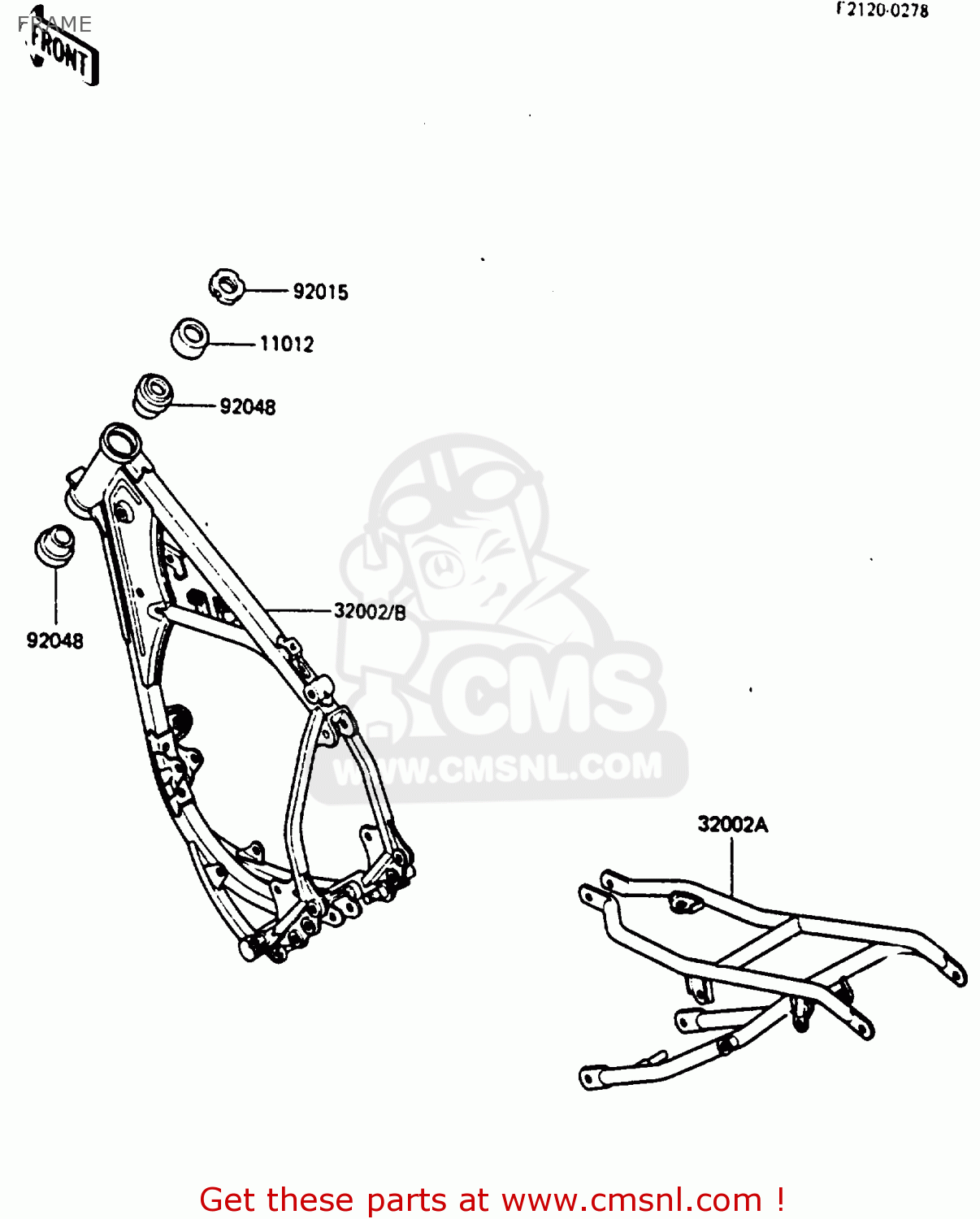 FRAME KX80-K2 1987 WEST GERMANY