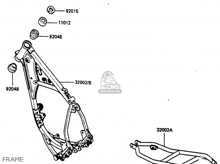 FRAME - KX80-K2 1987 WEST GERMANY