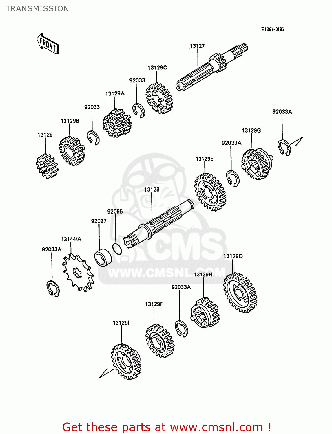 TRANSMISSION KX80-L1 1988 UNITED KINGDOM AL