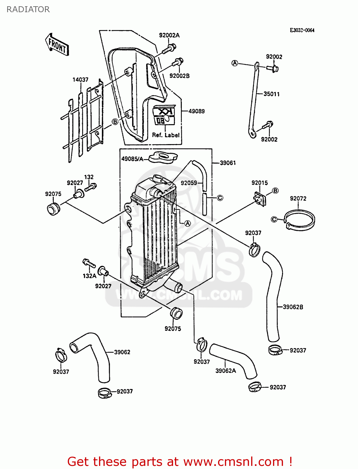 RADIATOR KX80-L1 1988 UNITED KINGDOM AL