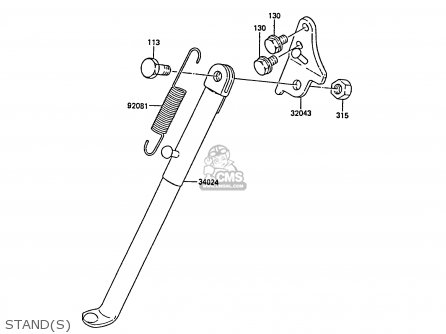 STAND(S) - KX80-L1 1988 UNITED KINGDOM AL
