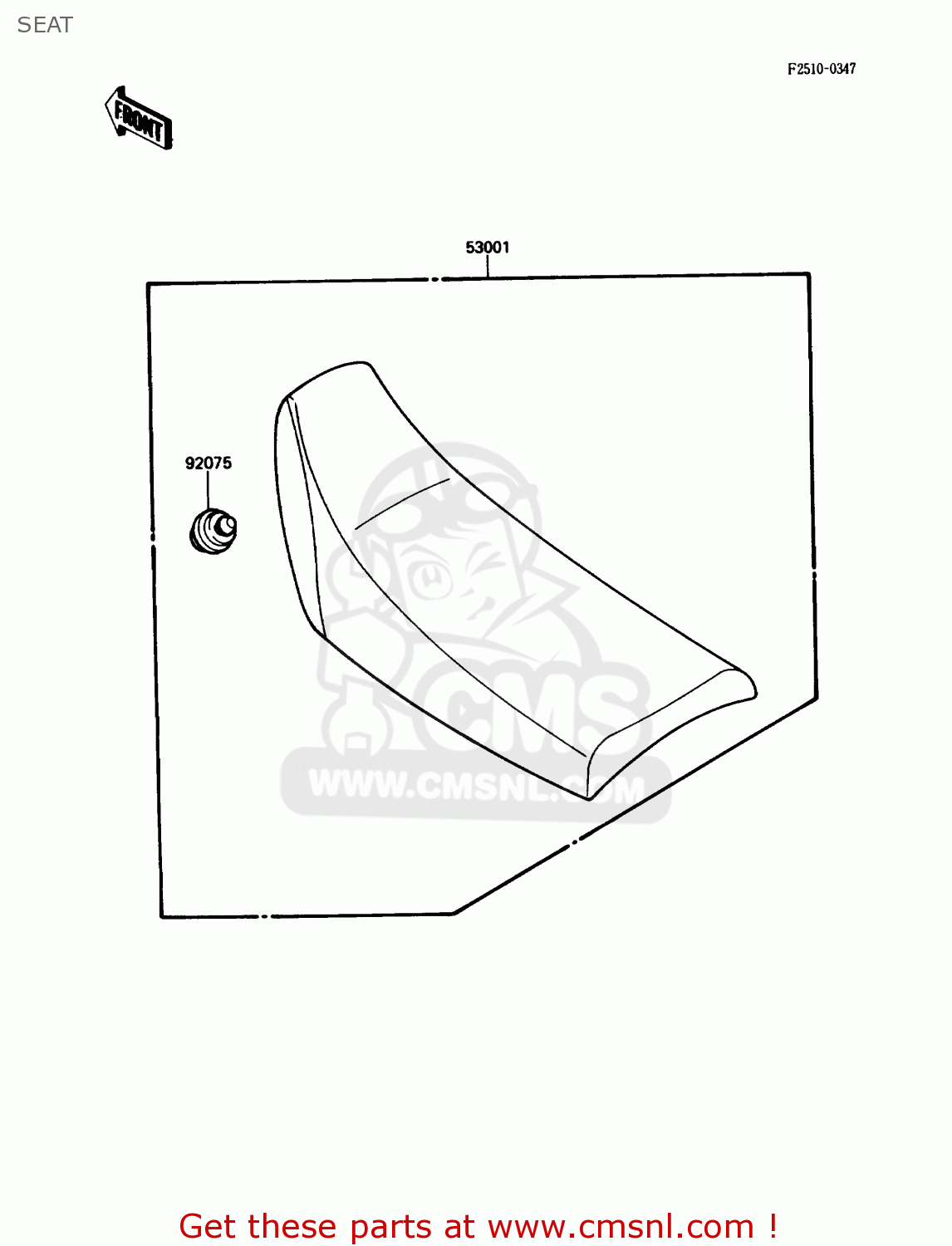 SEAT KX80-L1 1988 USA CANADA