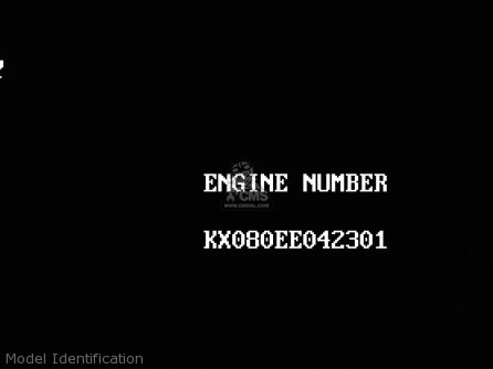 Model Identification - KX80-L1 1988 USA CANADA