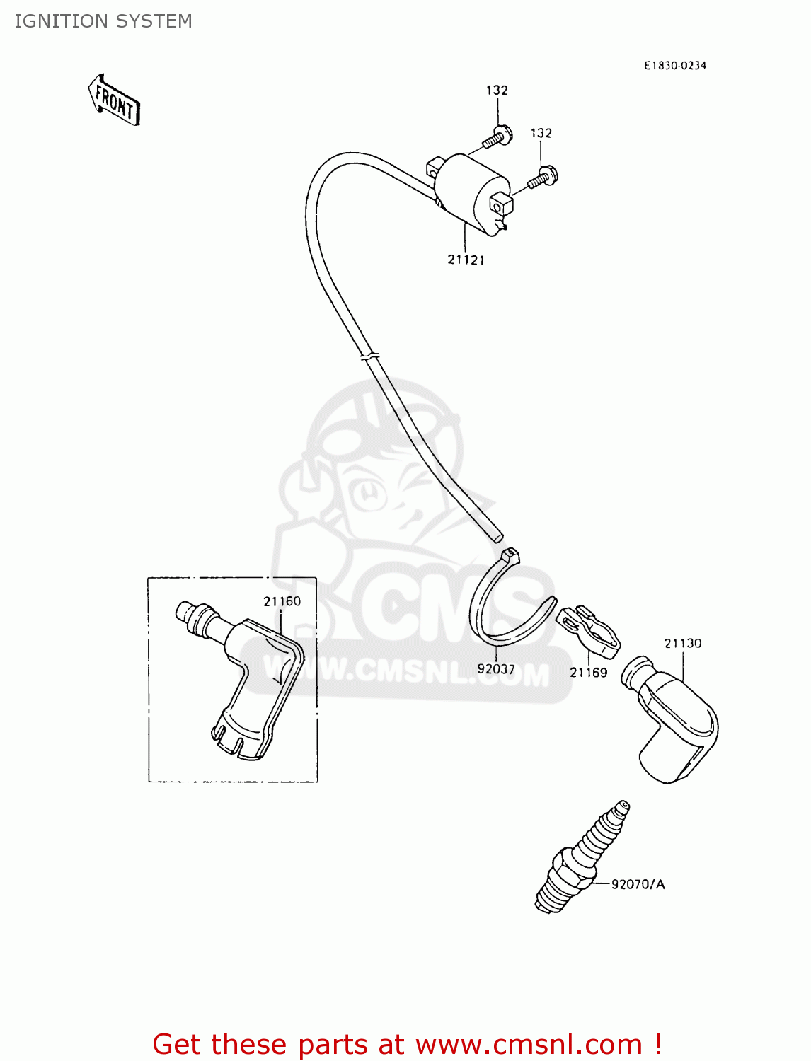 IGNITION SYSTEM KX80-L2 1989 UNITED KINGDOM AL