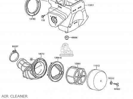 AIR CLEANER - KX80-L2 1989 UNITED KINGDOM AL