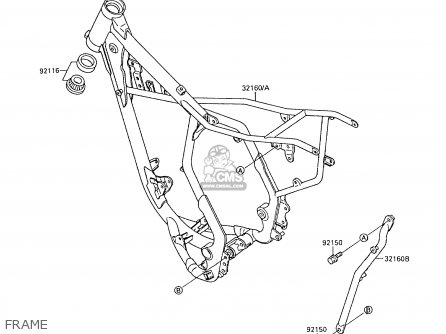 FRAME - KX80-L2 1989 UNITED KINGDOM AL