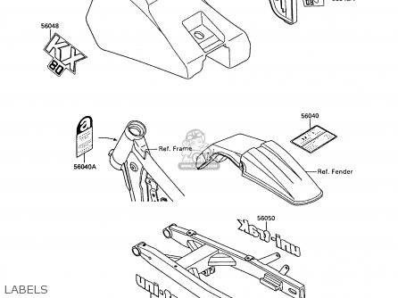 LABELS - KX80-L2 1989 UNITED KINGDOM AL