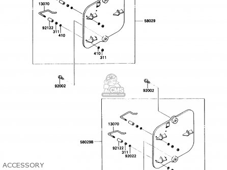 ACCESSORY - KX80-L2 1989 USA CANADA
