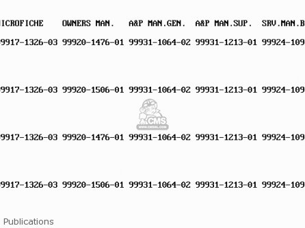 Publications - KX80-L2 1989 USA CANADA