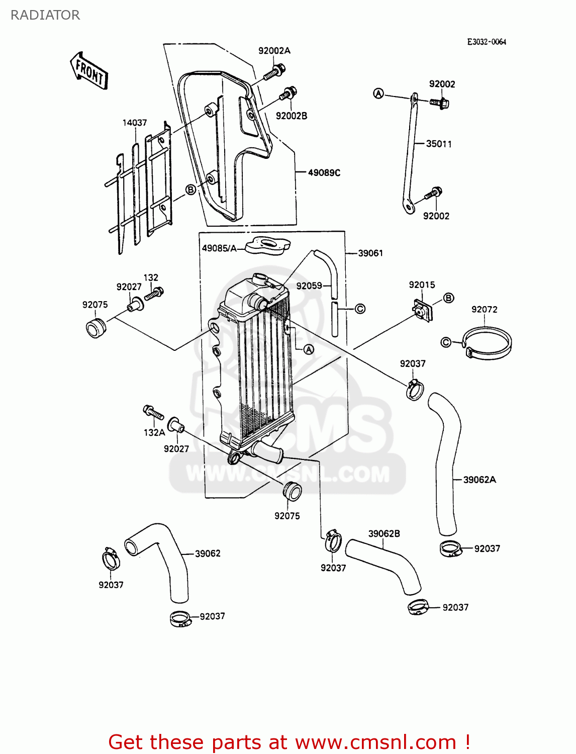RADIATOR KX80-L3 1990 UNITED KINGDOM AL
