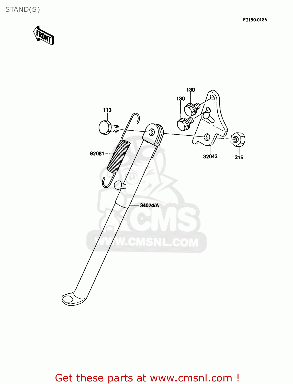 STAND(S) KX80-L3 1990 USA CANADA
