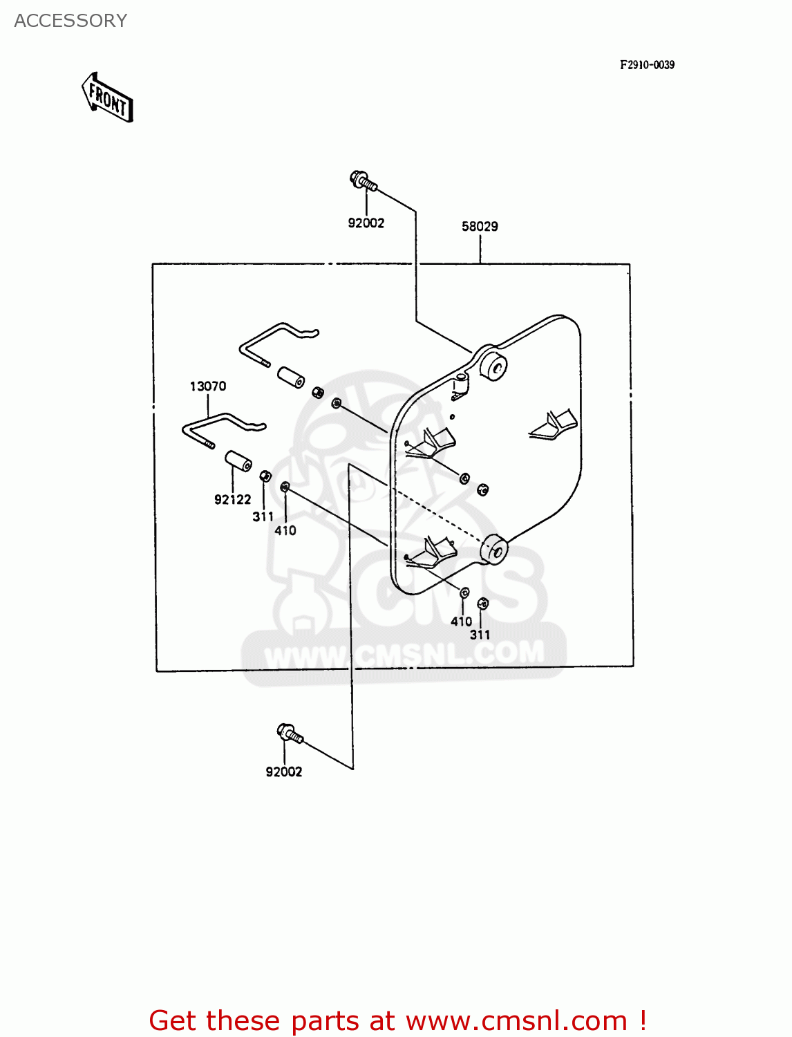 ACCESSORY KX80-M1 1988 AL