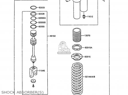 SHOCK ABSORBER(S) - KX80-M1 1988 AL