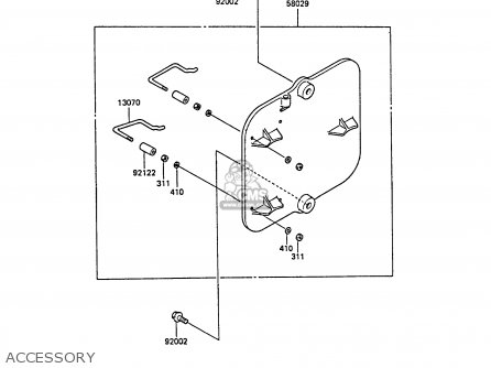 ACCESSORY - KX80-M1 1988 AL