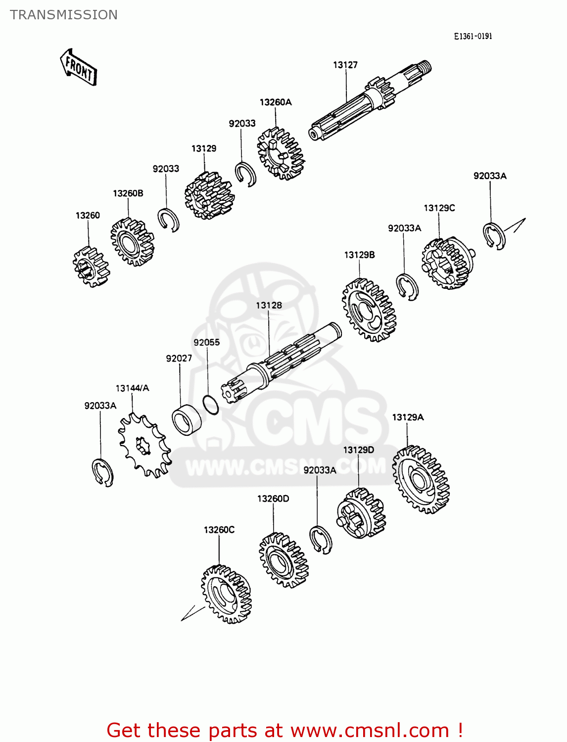 TRANSMISSION KX80-M3 1990 AUSTRALIA AL