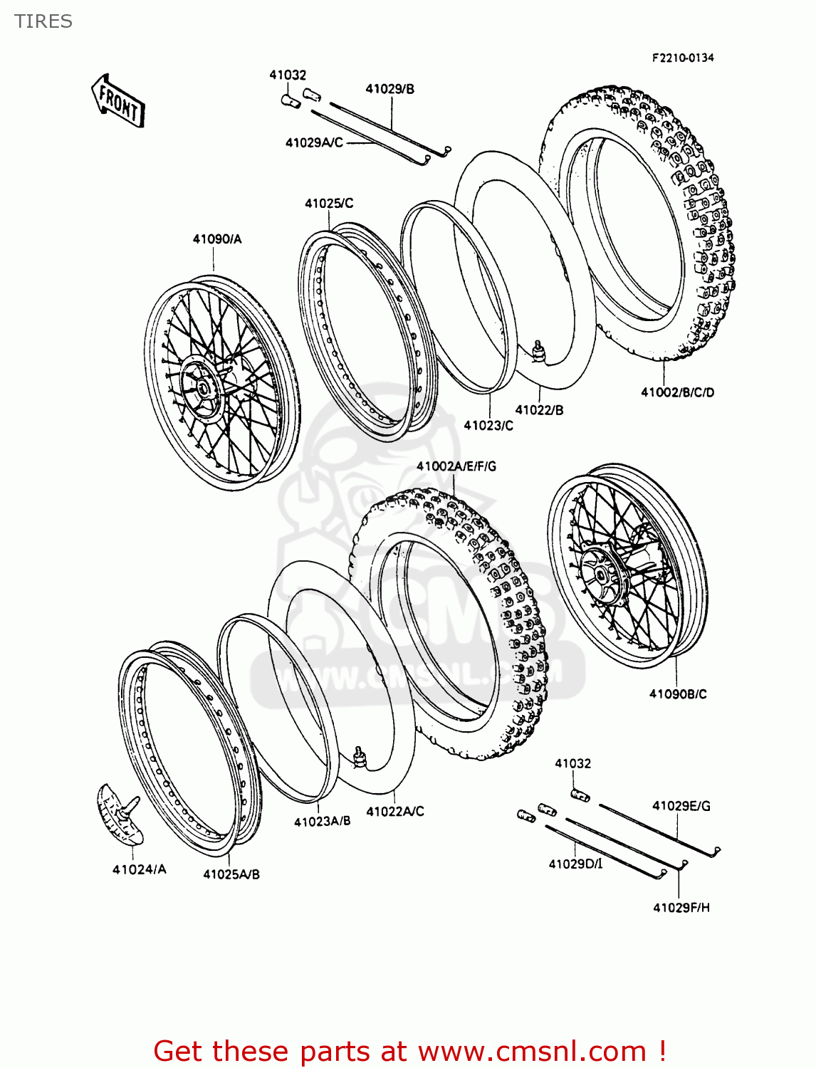 TIRES KX80-M3 1990 AUSTRALIA AL