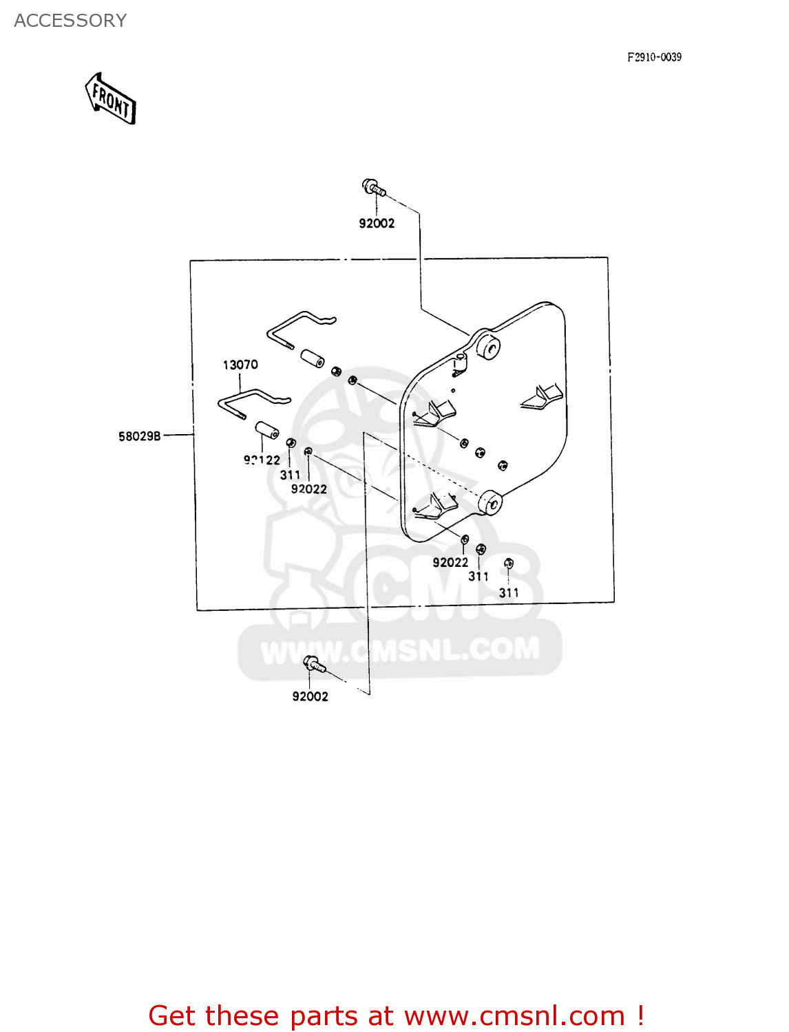 ACCESSORY KX80-M3 1990 AUSTRALIA AL