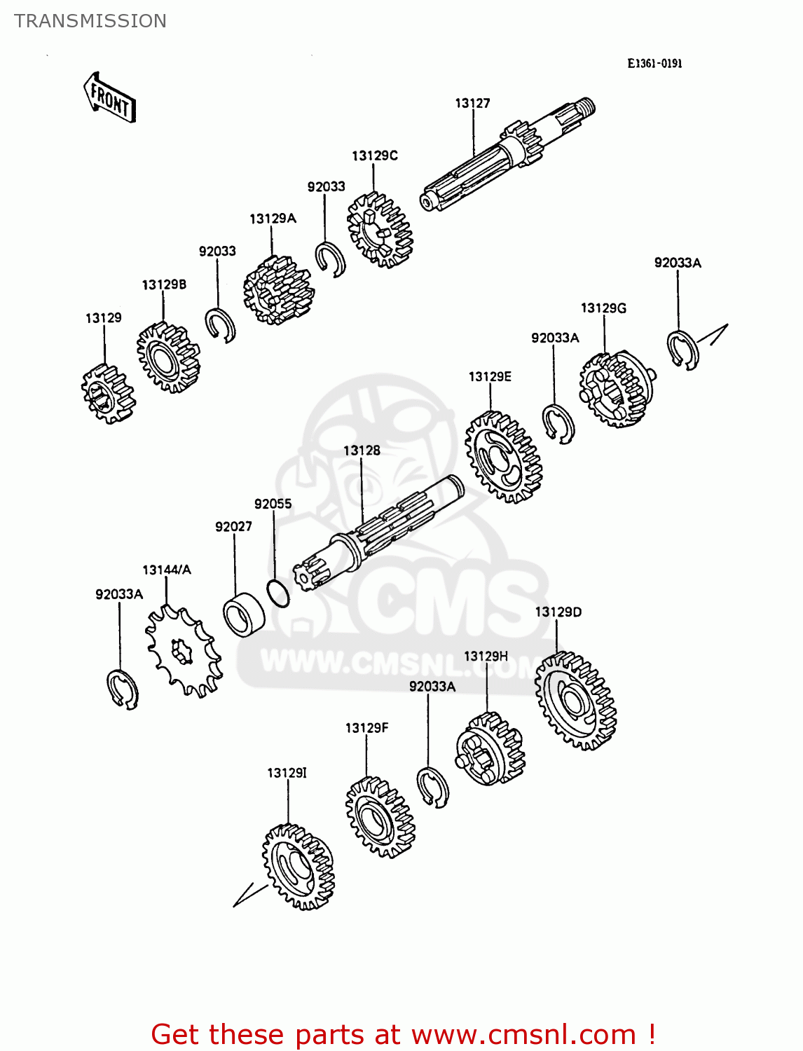 TRANSMISSION KX80-N1 1988 UNITED KINGDOM AL