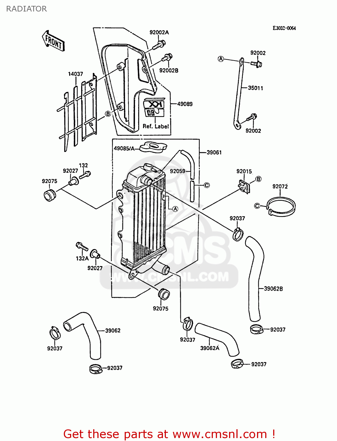 RADIATOR KX80-N1 1988 UNITED KINGDOM AL