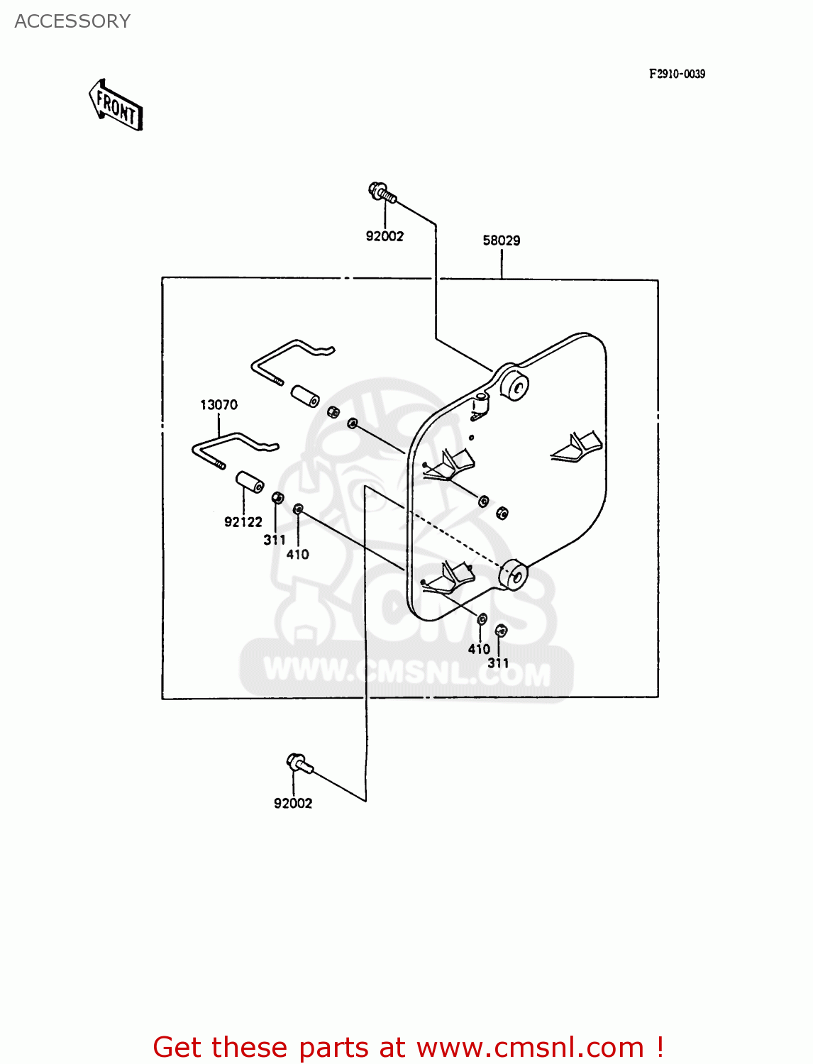 ACCESSORY KX80-N1 1988 UNITED KINGDOM AL