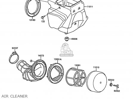 AIR CLEANER - KX80-N1 1988 UNITED KINGDOM AL