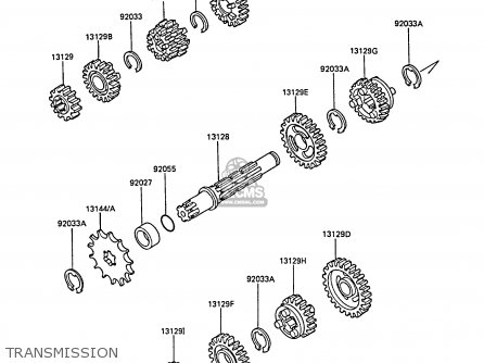 TRANSMISSION - KX80-N1 1988 UNITED KINGDOM AL