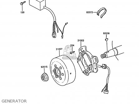 GENERATOR - KX80-N1 1988 UNITED KINGDOM AL