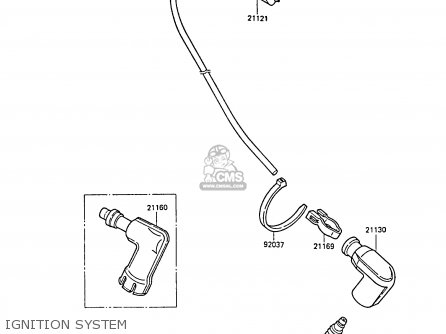 IGNITION SYSTEM - KX80-N1 1988 UNITED KINGDOM AL